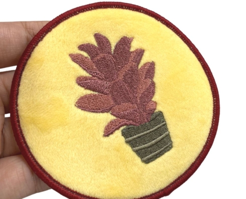 manufacturer fuzzy embroidery patch