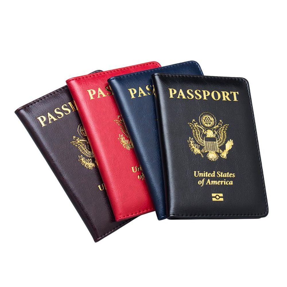 wholesale promotional leather passport holders