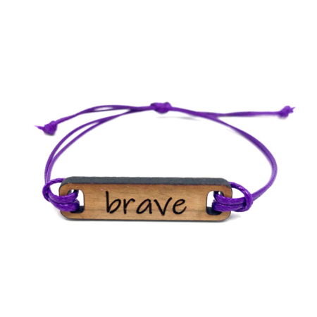 custom engraved wooden tag bracelets