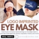 wholesale custom logo printed promotional sleep eye masks
