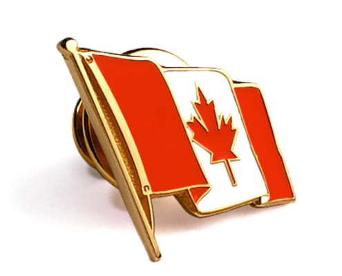 custom national flag enamel lapel pin badge