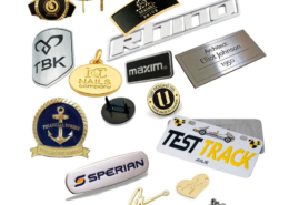 オリジナル金属タグ・ラベル製品
