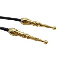 personalized bolo tie medallion with custom tips