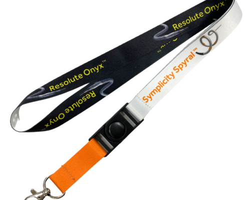 promotional dye sublimated lanyard