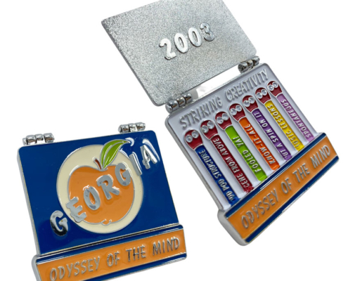 promotional custom soft enamel hinged pins