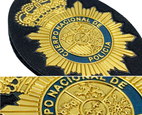 personalized police TPU patches