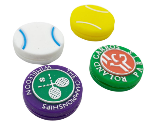 silicone PVC rubber anti vibration tennis dampeners