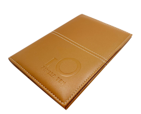 Golf Scorecard Holder with Custom Debossed Logo