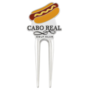custom logo soft enamel zinc alloy golf divot tool wholesale
