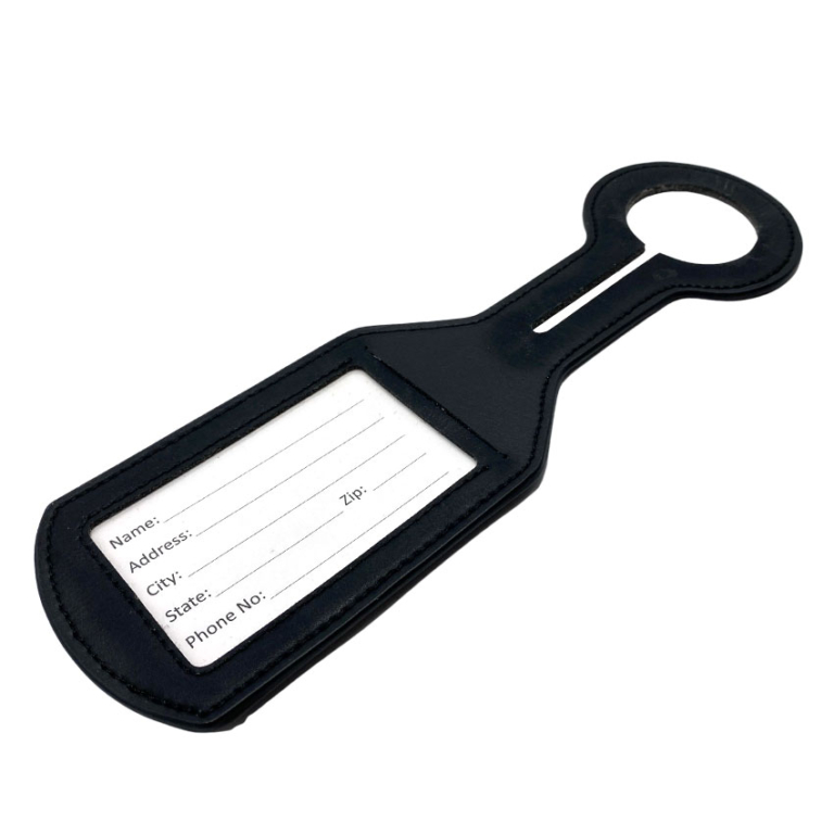 CUSTOMISED STRIPED LUGGAGE TAG