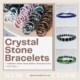 Wholesale crystal stone beaded bracelets