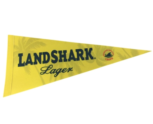 custom felt triangle pennant flags