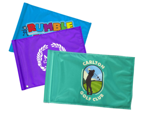 wholesale custom printed golf flags