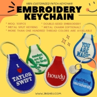 オリジナル刺繍 キーホルダー