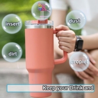 custom logo stanley straw topper