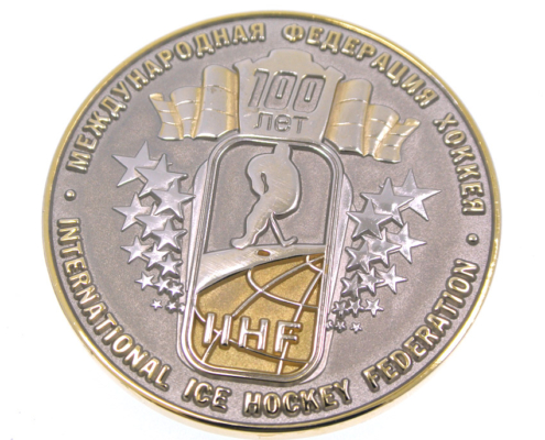 custom two tone metal sports souvenir coin