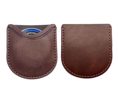 wholesale leather challenge coin sleeves
