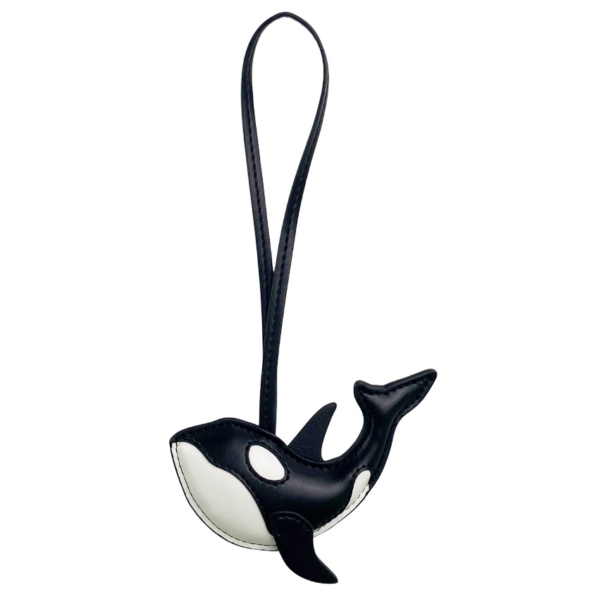 killer whale leather bag charm accessory wholesale