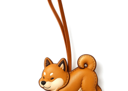 オリジナル レザーバッグチャーム