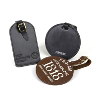 custom made leather golf bag tags