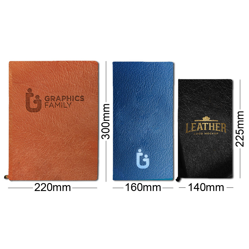 Personalized Restaurant PU Leather Menu Covers