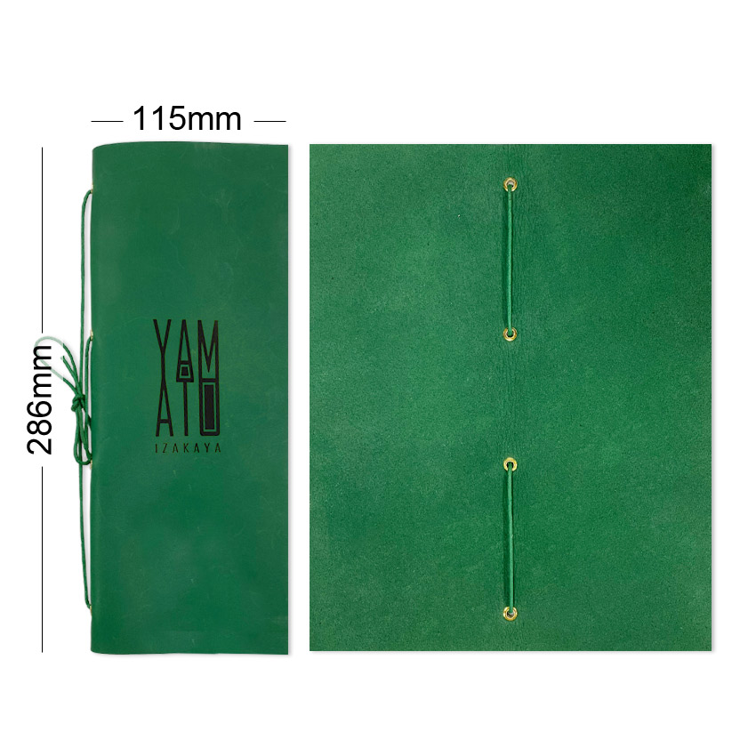Manufacturer Custom Bar Wine List Menu Cover