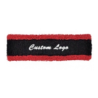 personalized cotton sweat headband