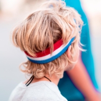 wholesale custom logo sweat headband