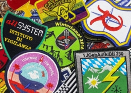 manufacturer custom iron on embroidered patches