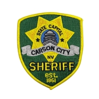 manufacturer custom logo embroidery sheriff patch