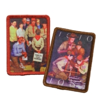 custom dye sublimation boy scouts photo patches