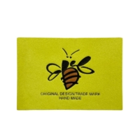 custom leather logo patches