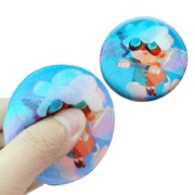 オリジナル印刷ぬいぐるみ缶バッジ