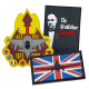 manufacturer custom rubber velcro patches wholesale