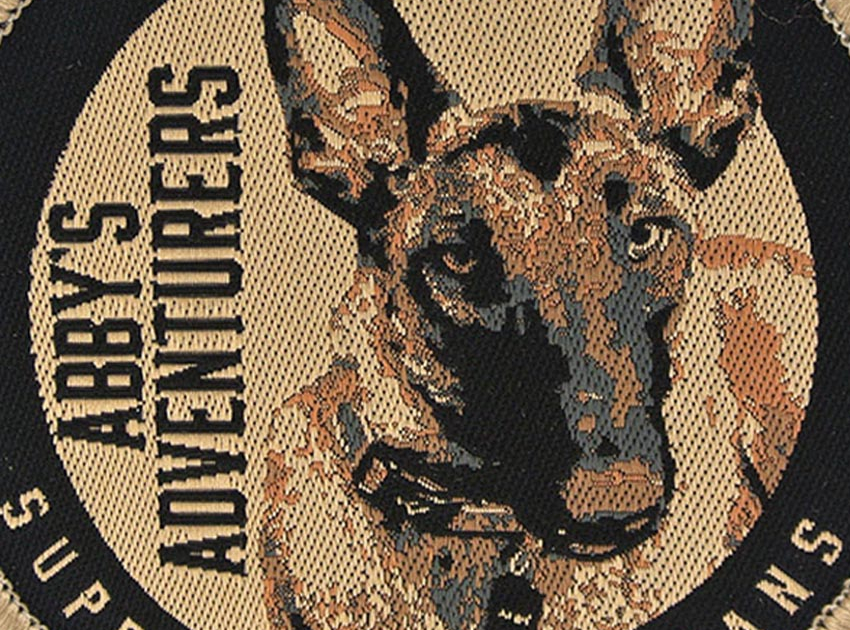 woven-patch-fine-details custom woven patch with intricate artwork and fine woven details
