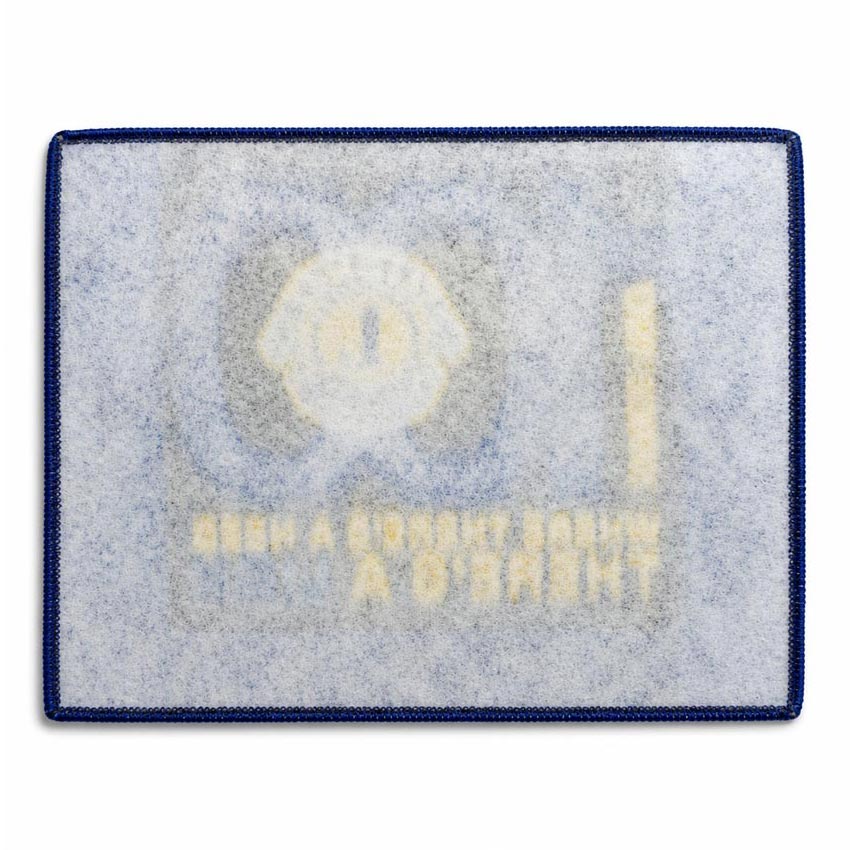 sew-on backing custom woven patch