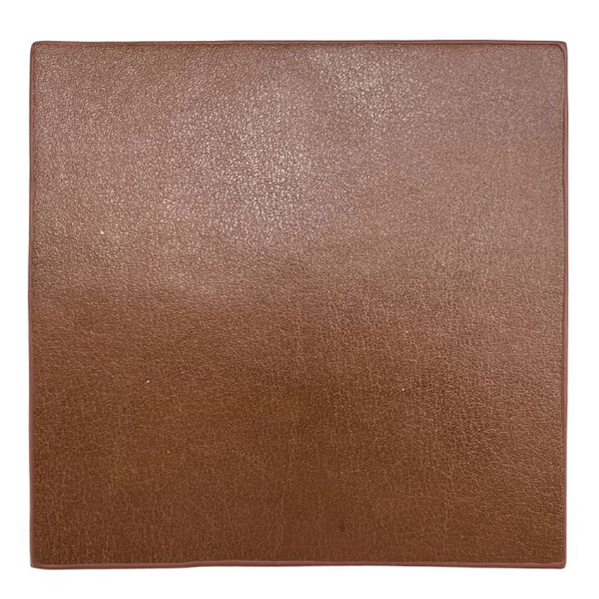 Wholesale 100mm square leather drink coaster