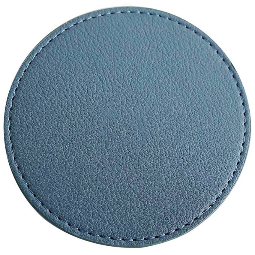 Promotional PU Leather Coffee Cup Drink Coaster