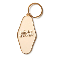 custom metal hotel key tag