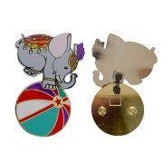 Custom Imitation Enamel Bobble Head Lapel Pins