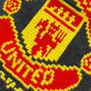close up custom knitted sports winter scarf