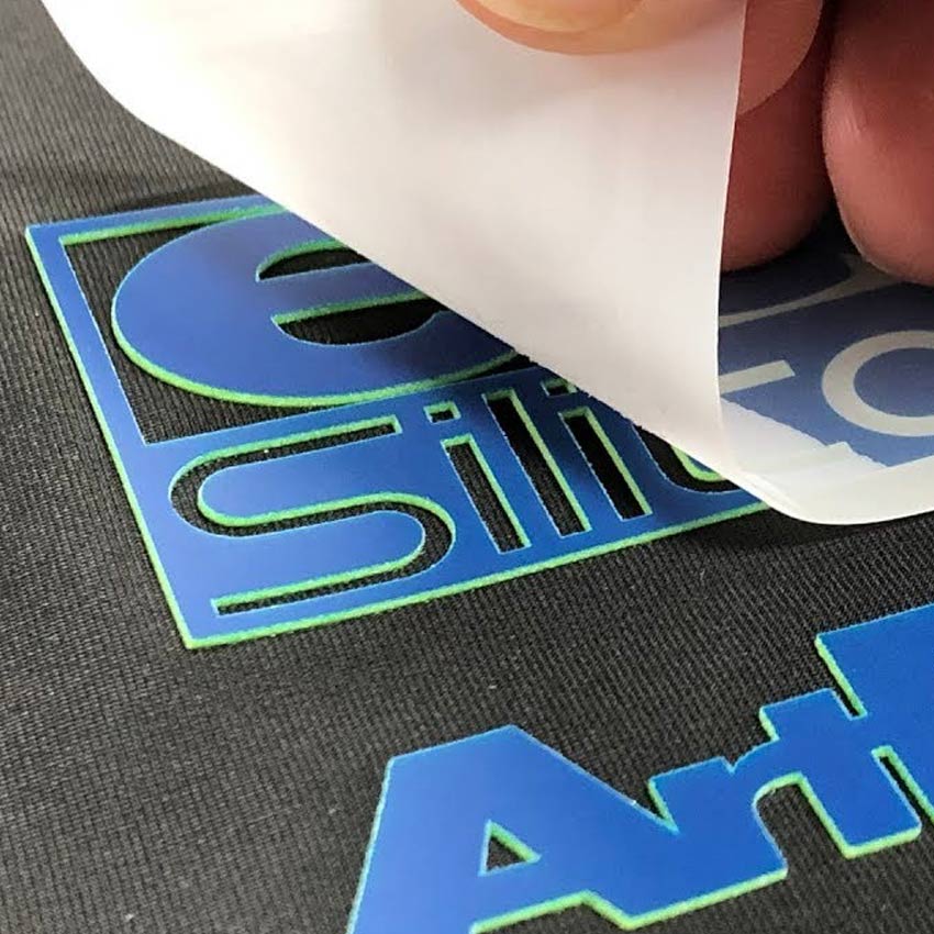 custom silicone heat transfer label