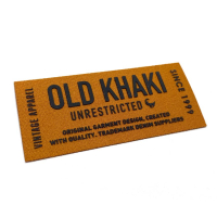 manufacturer heat transfer silicone logo label