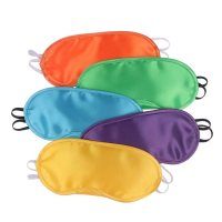 wholesale blank promotional satin eye masks
