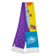 custom polyester full color printed summer towel scarf