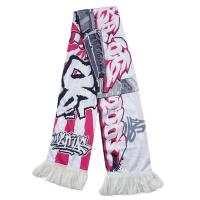 Custom Logo Dye Sublimated Soccer Scarf for Summer