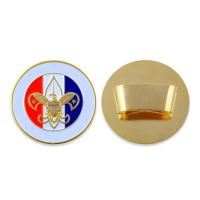 manufacturer custom metal soft enamel scouts slides