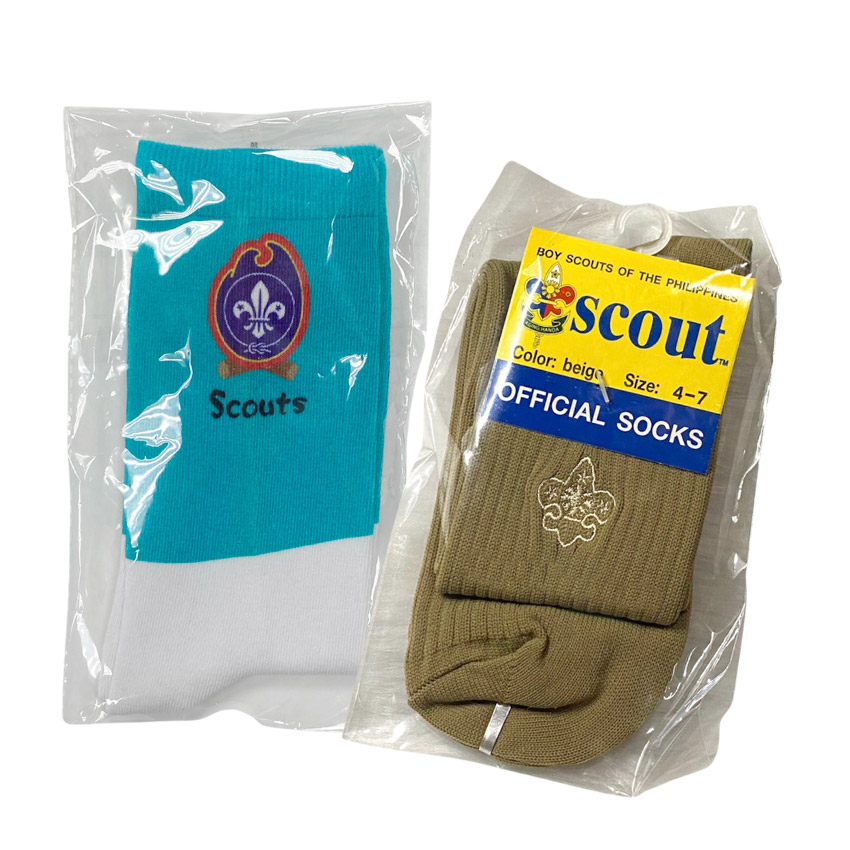 custom boy scout socks with opp bag packaging