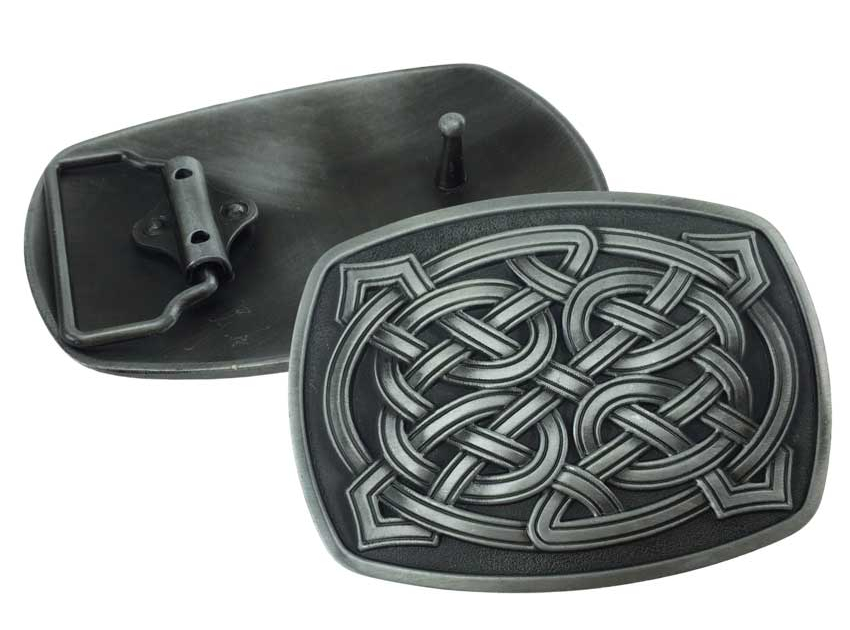 Antique Celtic Weave Metal Belt Buckle Wholesale