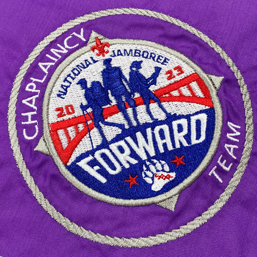 Custom Direct Embroidery Scout Scarf
